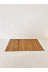 Bambu Kaydırmaz Tabanlı Banyo Paspası/matı 80x50cm