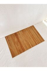 Bambu Kaydırmaz Tabanlı Banyo Paspası/matı 80x50cm