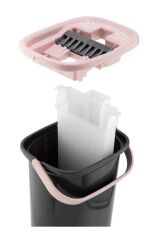 Sillgech Compact Temizlik Paspas Seti Siyah-pembe Eh-213
