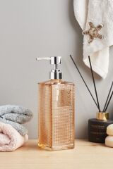 Square Tower Cam Sıvı Sabunluk Lavabo Mutfak Sıvı Sabunluk