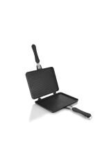 Tastemake Döküm Ocak Üstü Tost Izgara 20x26 Cm-2 Parça
