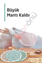 Pratik Büyük Mantı Kalıbı Mantı Matik Hamur Kesme Aparatı 32 Cm. Kp-121