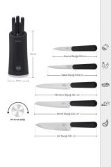 Right Knife Soft Touch 6 Parça Bıçak Seti