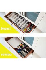 9 Bölmeli Çekmece Kaşıklık Antrasit