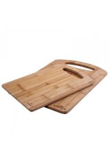 Stark 2'li Bambu Kesme Tahtası 28/33 Cm