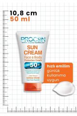Yüksek Uv Korumalı Koyu Leke Önleyici Spf 50 Güneş Kremi 50 ml
