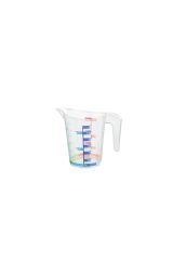 Ölçü Kabı Dereceli Renkli 300 ml AP-9023 Şeffaf