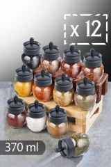 Titiz Kc-264 Marken 370 ml 12li Baharatlık Gri