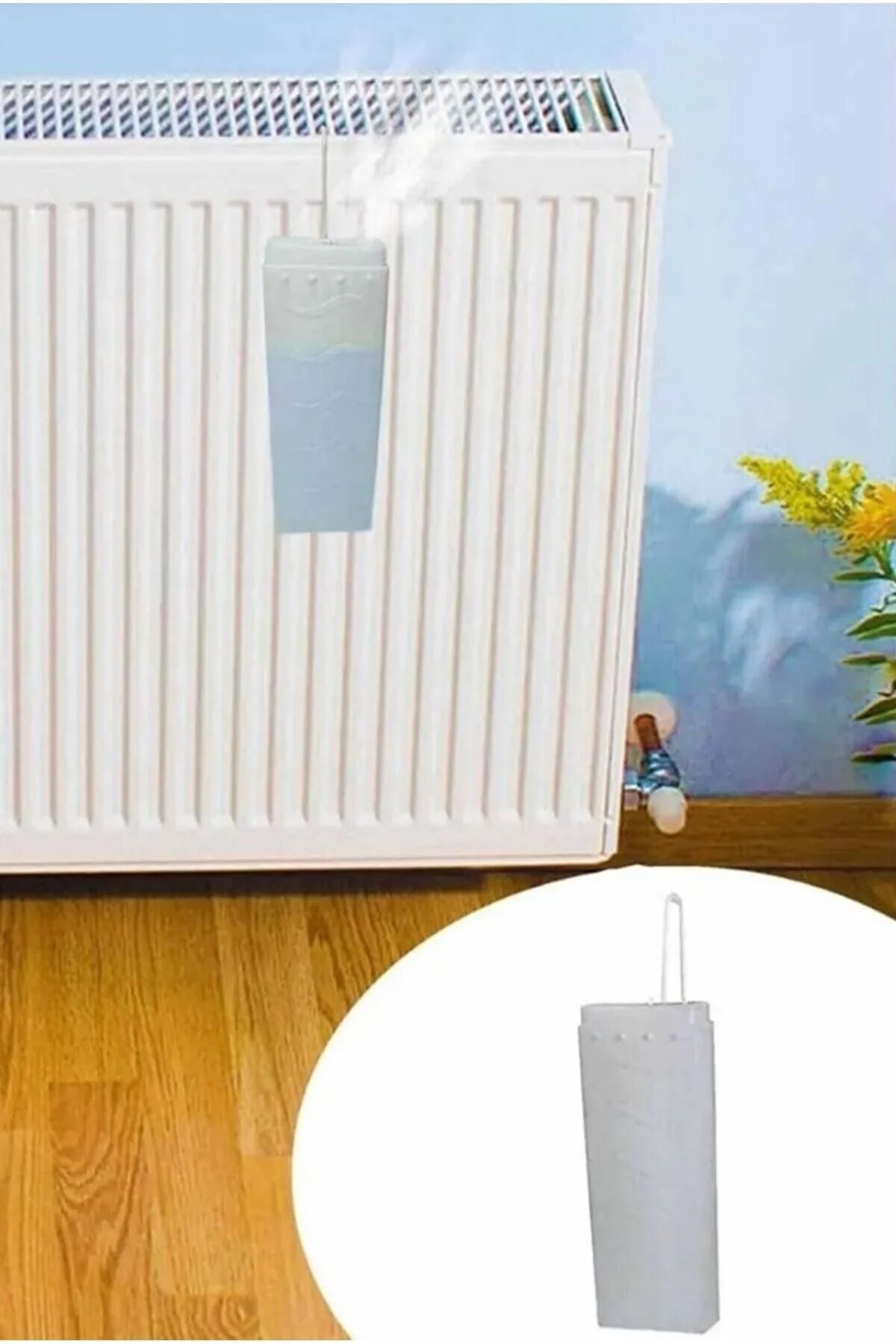 Leva Suluk Kalorifer Suluğu Nemlendirici Petek Suluğu Panel Kalorifer Suluğu Gri
